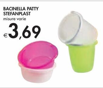 Bennet Bacinella patty stefanplast misure varie offerta