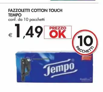 Bennet Fazzoletti cotton touch tempo conf da 10 offerta