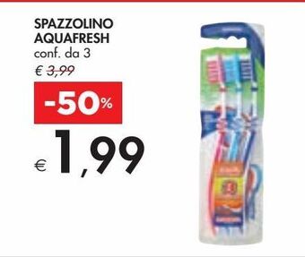 Bennet Spazzolino aquafresh conf da 3 offerta
