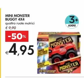 Bennet Mini monster buggy 4x4 quattro ruote motrici offerta