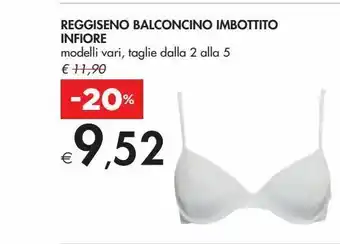 Bennet Reggiseno balconcino imbottito infiore offerta