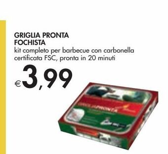 Bennet Griglia pronta fochista offerta