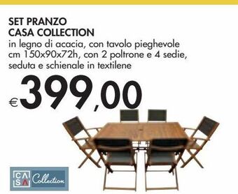 Set pranzo casa collection