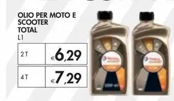 Bennet Olio per moto e scooter total l 1 - 2 t offerta
