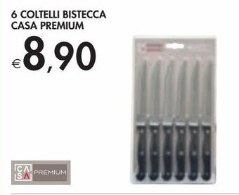Bennet 6 coltelli bistecca casa premium offerta