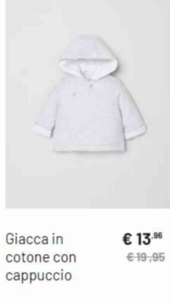 OVS Giacca in cotone con cappuccio offerta