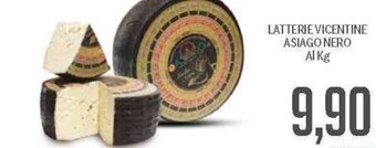 Supermercati Piccolo Latterie Vicentine Asiago Nero offerta