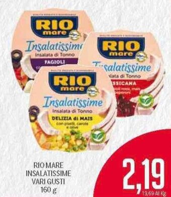 Supermercati Piccolo Rio Mare Insalatissime vari gusti 160 g offerta