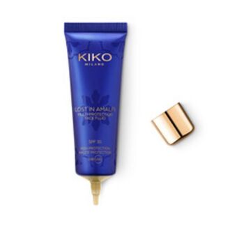 Kiko Lost in amalfi multi protector face fluid spf 30 offerta