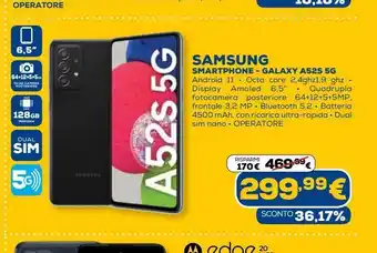Samsung smartphone - galaxy a525 5g