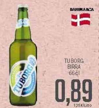 Supermercati Piccolo Tuborg Birra 66 cl offerta