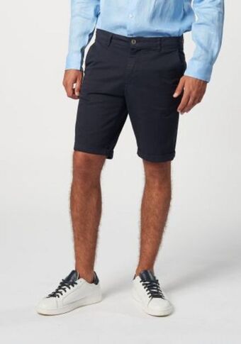 Bermuda chino dritti bordeaux