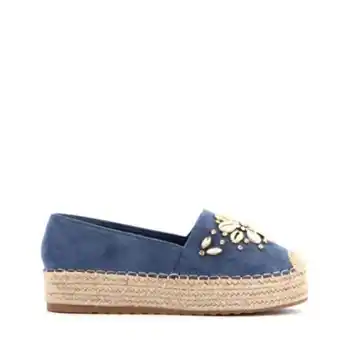 Globo Moda Vanilla punk- espadrillas flatform con conchiglie e strass offerta