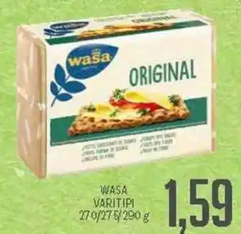 Supermercati Piccolo Wasa vari tipi 270/275/290 g offerta
