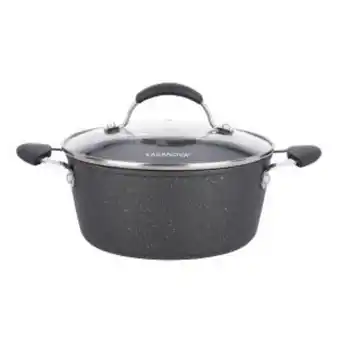 Kasanova Casseruola 20 cm con coperchio petra basik black offerta