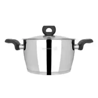 Casseruola 20 cm con coperchio nora acciaio
