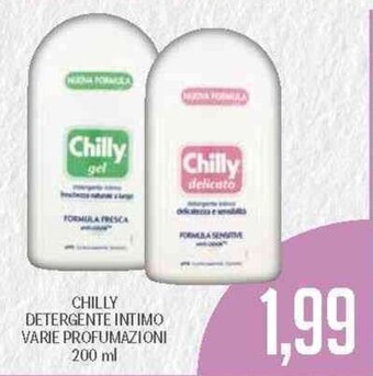 Supermercati Piccolo Chilly Detergente Intimo varie profumazioni 200 ml offerta