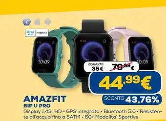Amazfit bip u pro