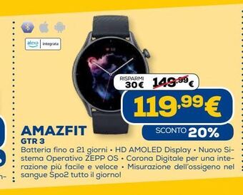 Amazfit gtr 3