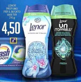 Supermercati Piccolo Lenor Profumo per il Bucato vari tipi 210 g offerta