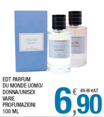 Splendidi e Splendenti EDT Parfum du Monde Uomo/Donna/Unisex/ varie profumazioni 100 ml offerta