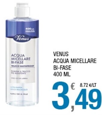 Venus Acqua Micellare Bi-Fase 400 ml