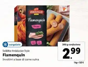 Lidl Sol&Mar Andalusian Style Flamenquin 380 g offerta