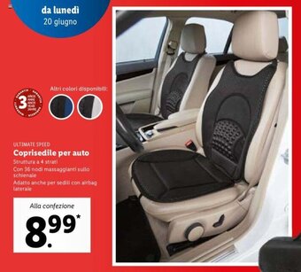 Lidl Ultimate Speed Coprisedile per auto offerta