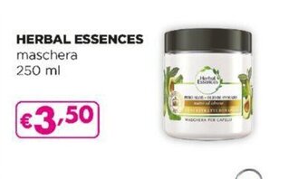 Acqua & Sapone Herbal Essences maschera 250 ml offerta