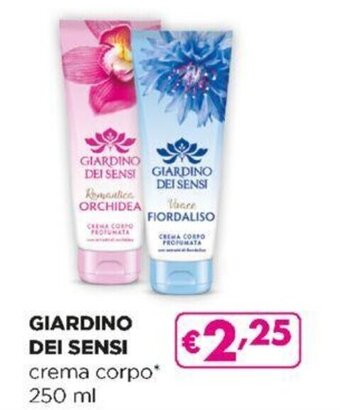Acqua & Sapone Giardino Dei Sensi crema corpo 250 ml offerta