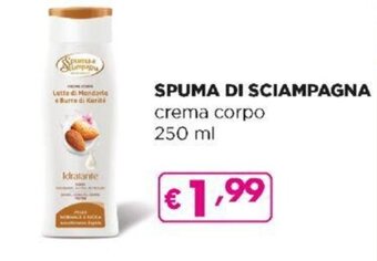 Acqua & Sapone Spuma di Sciampagna crema corpo 250 ml offerta