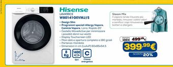 Hisense lavatrice - w80141gevmj/s