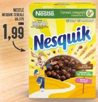 Iper Pellicano Nestlè Nesquik Cereali Gr. 375 offerta