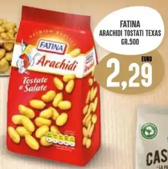 Iper Pellicano Fatina Arachidi Tostati Texas Gr.500 offerta