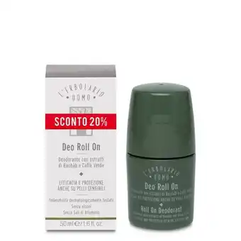 Deodorante roll on l'erbolario uomo