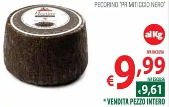Pecorino "Primiticcio Nero"