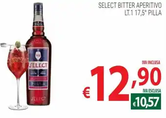 Select Bitter Aperitivo 1 lt 17,5° Pilla