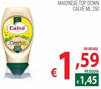 Calvé Maionese Top Down 250 ml
