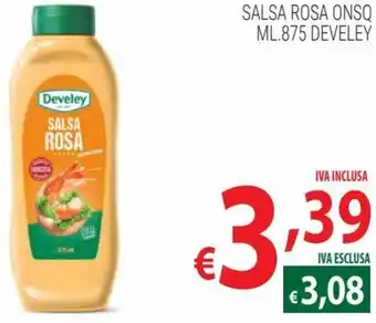 Develey Salsa Rosa Onsq 875 ml