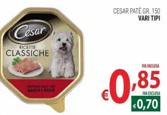 Cesar Paté 150 gr vari tipi