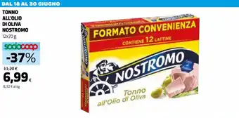 Coop Nostromo Tonno all'olio di oliva 12x70 g offerta