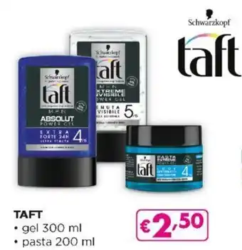 Acqua & Sapone Taft gel 300 ml/pasta 200 ml offerta