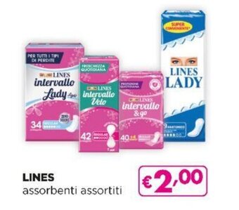 Acqua & Sapone Lines assorbenti assortiti offerta