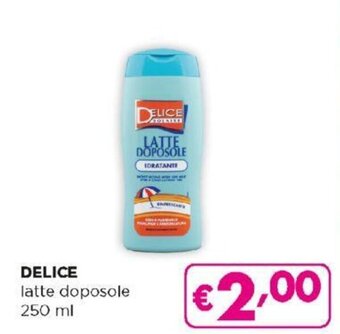 Acqua & Sapone Delice latte doposole 250 ml offerta