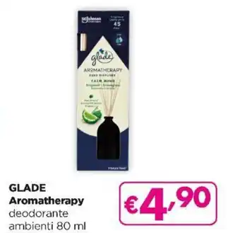 Acqua & Sapone Glade Aromatherapy deodorante ambienti 80 ml offerta