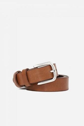 Sonny Bono Cintura in pelle effetto used lucido cuoio offerta