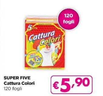 Acqua & Sapone Super Five Cattura Colori 120 fogli offerta