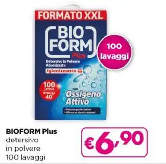 Acqua & Sapone Bioform Plus detersivo in polvere 100 lavaggi offerta