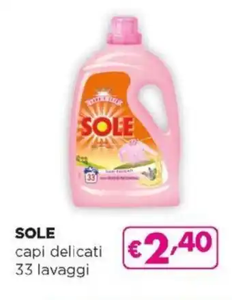 Acqua & Sapone Sole capi delicati 33 lavaggi offerta