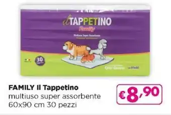Acqua & Sapone Family Il Tappetino multiuso super assorbente 60x90 cm 30 pezzi offerta